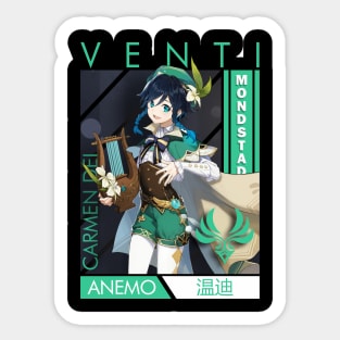 Venti Sticker